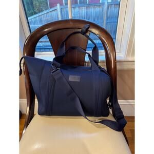 Dagne Dover "Landon" Carryall Navy Duffle Bag NEW